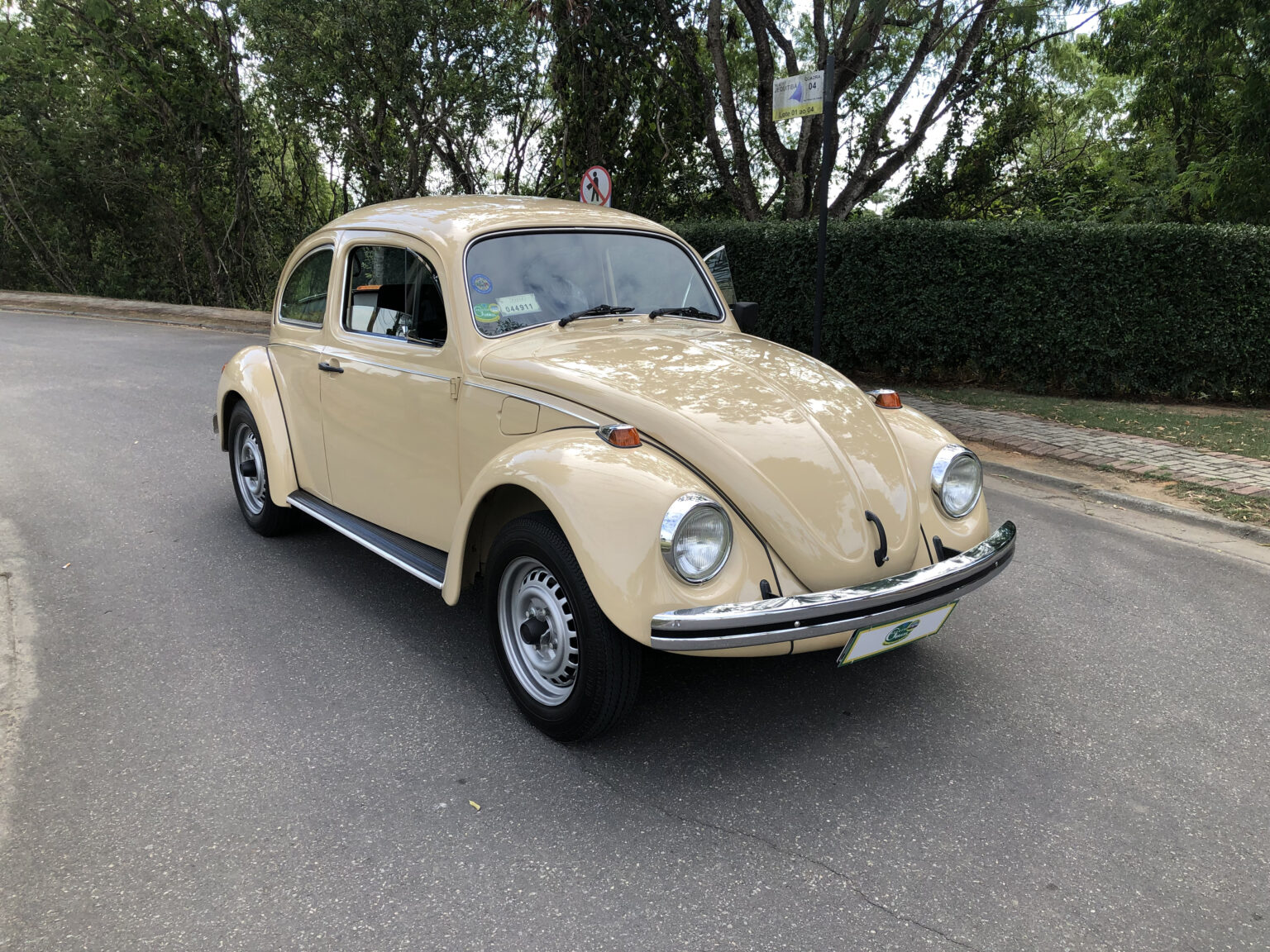 FUSCA 86 BEGE VIME